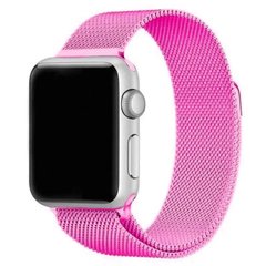 Ремешок Milanese Loop Neon Pink для Apple Watch 38/40mm