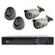 Комплект видеорегистратор и камеры KN7904DP