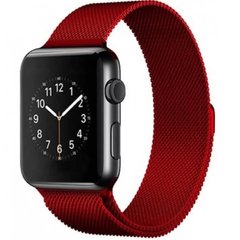 Ремешок Milanese Loop Red для Apple Watch 38/40mm