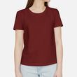 Women T-Shirt Burgundy CLO-14-0024 фото