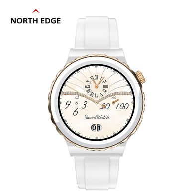 Розумний жіночий смарт годинник North Edge N23 з пульсометром і тонометром