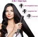 Керамічний праску випрямляч 3в1 для укладання волосся Ubeator Hair Straightener мульти-стайлер, щітка-гребінець для завивки локонів