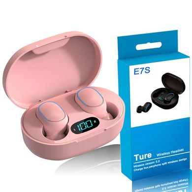 Наушники беспроводные E7S 5.0 Bluetooth с микрофоном TWS наушники