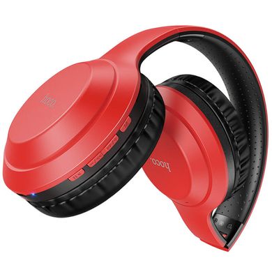 Беспроводные наушники накладные блютуз с микрофоном HOCO W30 Bluetooth Красные