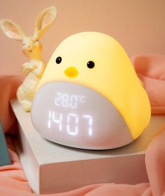Нічник-будильник "Птах" який показує час та температуру