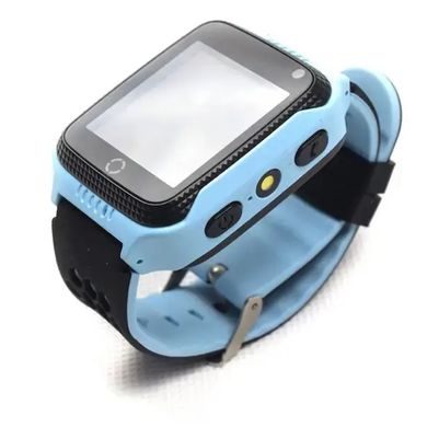 Дитячий смарт-годинник Q529 GPS з камерою, прослуховуванням, сині